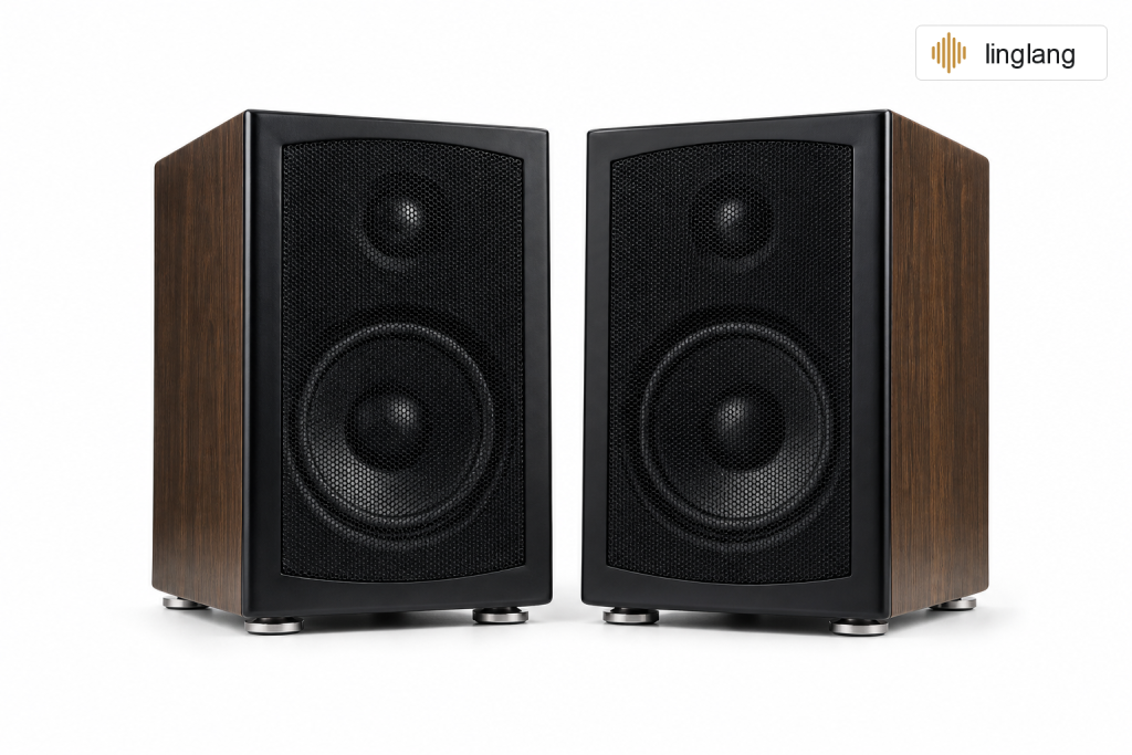 linglang Studio M2 Bookshelf Monitors